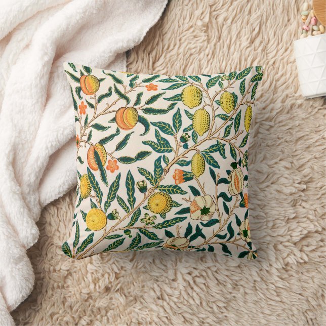 William Morris Fruit Pomegranate Vintage  Kussen (Deken)