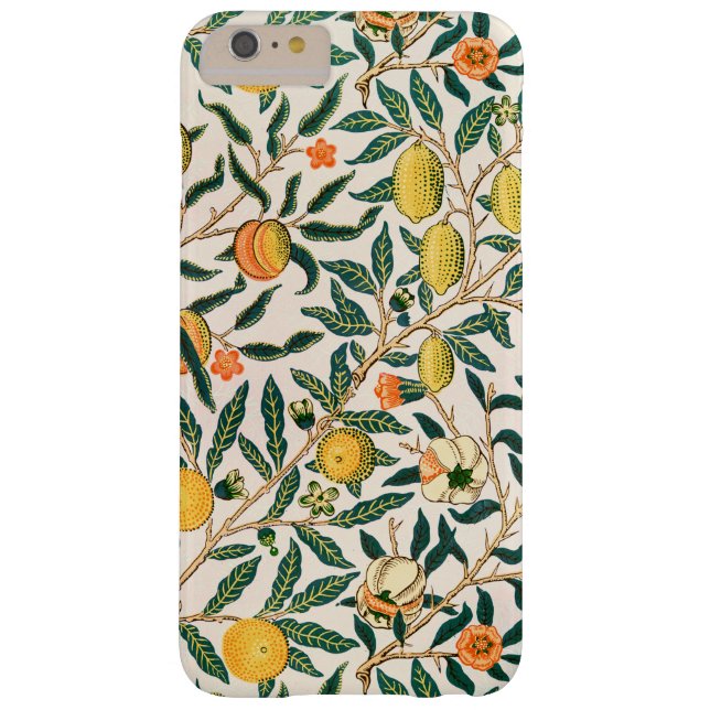 William Morris Fruit Pomegranate White Ornament Case-Mate iPhone Case (Achterkant)