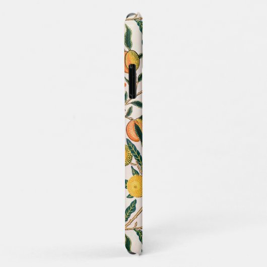 William Morris Fruit Pomegranate White Ornament Case-Mate iPhone Case (Achterkant/rechts)