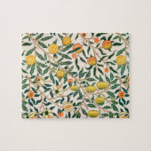 William Morris Fruit Pomegranate White Ornament Legpuzzel (Horizontaal)