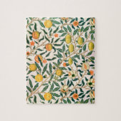 William Morris Fruit Pomegranate White Ornament Legpuzzel (Verticaal)