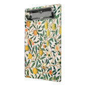 William Morris Fruit Pomegranate White Ornament Mini Klembord (Angled2)