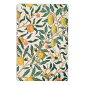 William Morris Fruit Pomegranate White Ornament Mini Klembord (Achterkant)