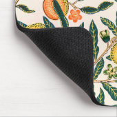 William Morris Fruit Pomegranate White Ornament Muismat (Hoek)