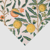 William Morris Fruit Pomegranate White Ornament Tissuepapier (Detail)