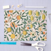 William Morris Fruit Pomegranate White Ornament Tissuepapier (Craft)