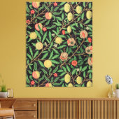William Morris Fruitpatroon  Canvas Afdruk (Insitu (Woonkamer))