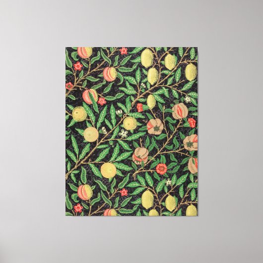 William Morris Fruitpatroon  Canvas Afdruk (Voorkant)