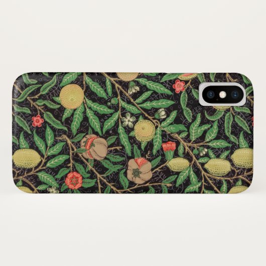 William Morris Fruitpatroon  Case-Mate iPhone Case (Achterkant (horizontaal))