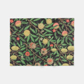 William Morris Fruitpatroon  Fleece Deken (Voorkant (Horizontaal))