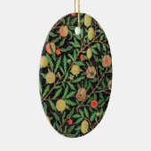 William Morris Fruitpatroon  Keramisch Ornament (Rechts)