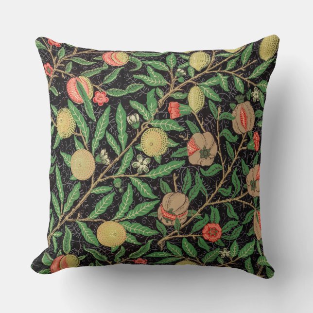 William Morris Fruitpatroon Kussen (Voorkant)