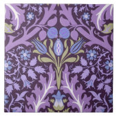 William Morris "Garden Leaves" 2 Tegeltje (Voorkant)