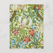 William Morris Garden Lily Fine Art Briefkaart (Voorkant)