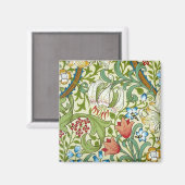 William Morris Garden Lily Wallpaper Magneet (Voorkant / Achterkant)