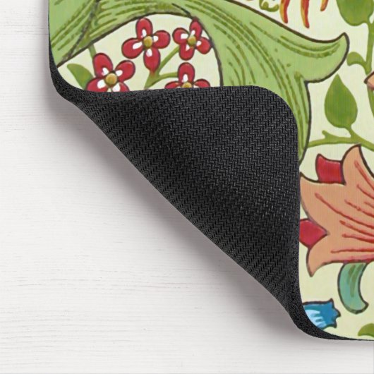 William Morris Garden Lily Wallpaper Muismat (Hoek)