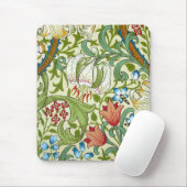 William Morris Garden Lily Wallpaper Muismat (Met muis)
