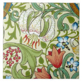 William Morris Garden Lily Wallpaper Tegeltje (Voorkant)