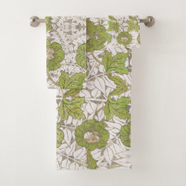 William Morris Garden Mix Botanical Bad Handdoek