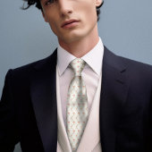 William Morris Garden Tulip Floral Pattern Stropdas