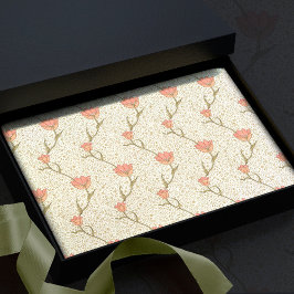 William Morris Garden Tulip Floral Pattern Tissuepapier