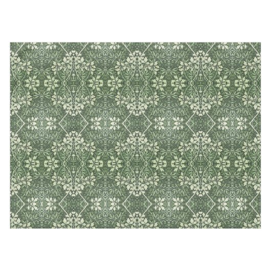 William Morris  gebladerte tinten van groen Tafelkleed (Voorkant (Horizontaal))