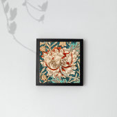 William Morris-Geïnspireerd Honeysuckle Bloemen Te Foto Afdruk