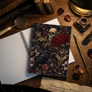 William Morris Geïnspireerd Patroon Gotische Sched Notitieboek
