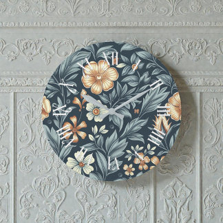 William Morris geïnspireerde botanische stijlpatro Grote Klok