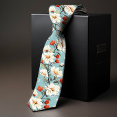 William Morris-geïnspireerde Cherry Blossom Bloeme Stropdas