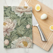  William Morris geïnspireerde keukenhanddoeken (Quarter Fold)