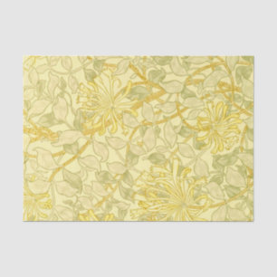 William Morris - Gele Kamperfoelie Tissuepapier