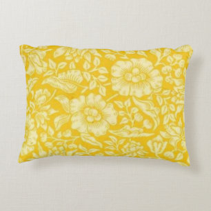 William Morris - Gele Mallow Decoratief Kussen