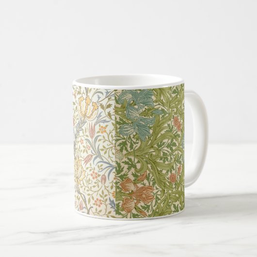 William Morris gemengde design Koffiemok (Voorkant rechts)