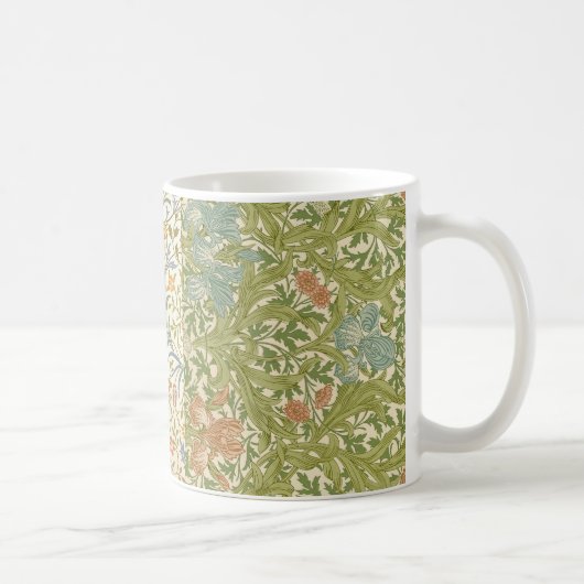 William Morris gemengde design Koffiemok (Rechts)