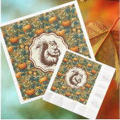 William Morris Gepersonaliseerd pompoenen en eekho Tafelkleed