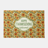 William Morris Gepersonaliseerd Thanksgiving Zonne Deurmat (Voorkant)