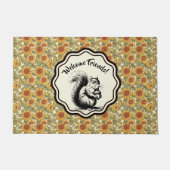 William Morris Gepersonaliseerd zonnebloemen en ee Deurmat (Voorkant)