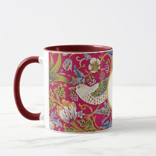 William Morris GEPERSONALISEERDE INITIALEN Mok (Links)