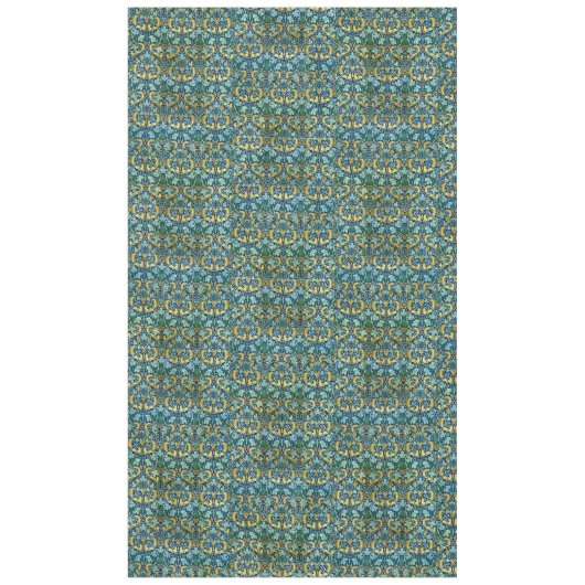 William Morris Gold Green Blue Tafelkleed (Voorkant)