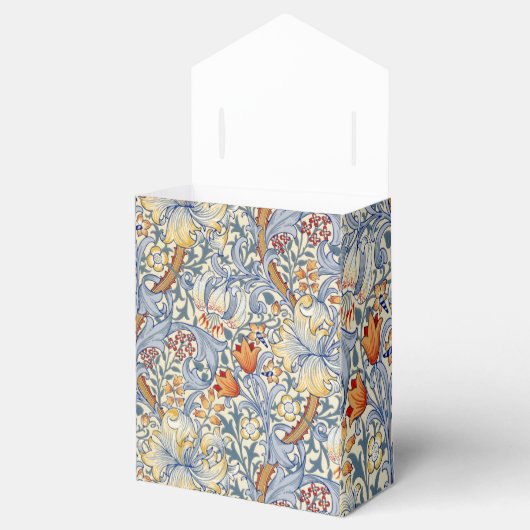 William Morris Gold Lily Favor Box Bedankdoosjes (Geopend)