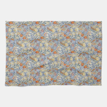 William Morris Gold Lily Victorian Botanical