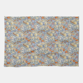 William Morris Gold Lily Victorian Botanical Theedoek