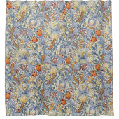 William Morris Gold Lily Victorian Wallpaper Douchegordijn (Voorkant)