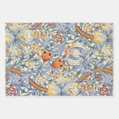 William Morris Gold Lily Victorian Wallpaper Inpakpapier Vel (Voorkant)