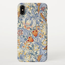 William Morris Gold Lily Victorian Wallpaper iPhone XS Max Hoesje