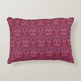 William Morris Golden Bough in Plum Accent Kussen