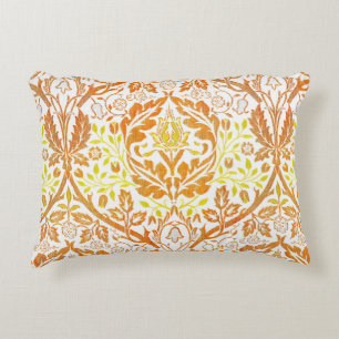 William Morris Golden Bough Oranje Bloemrijke Kuns Accent Kussen