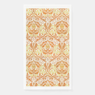 William Morris Golden Bough Oranje Bloemrijke Kuns Servet
