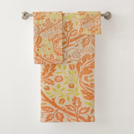 William Morris Golden Bough Tapestry Pattern Bad Handdoek (Insitu)